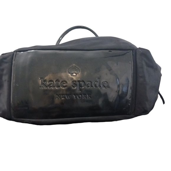 Kate Spade Black Nylon Diaper Bag Tote - Picture 4 of 16